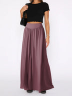 Loose-fit Culottes Pants Wide-leg Pants Drape Skirts