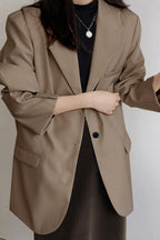 Tailored Relaxed Fit Blazer