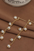 Pearl and Flower Earrings