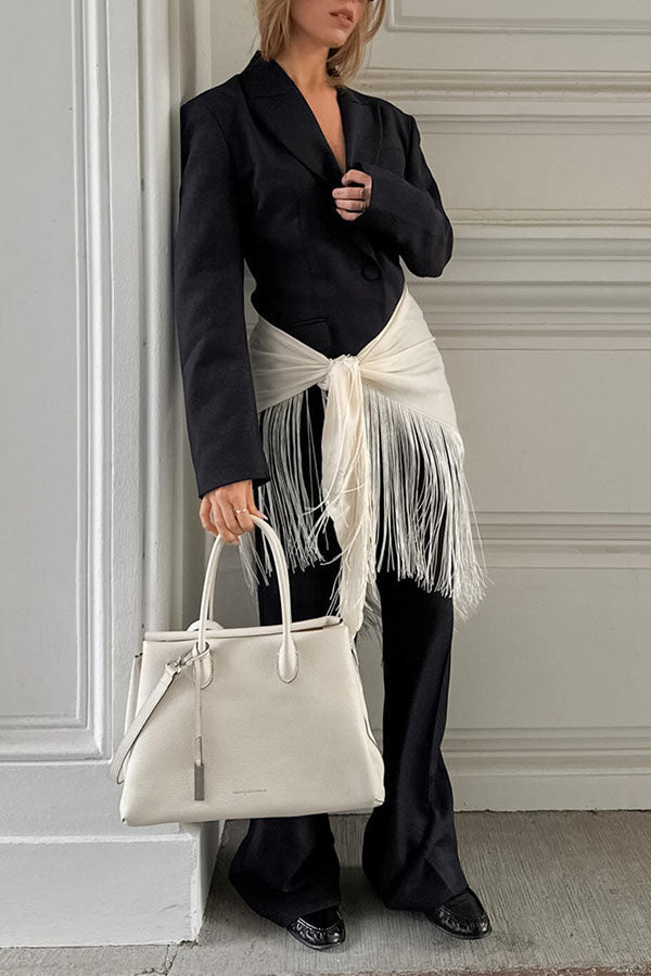 Isla Multi-Way Fringe Scarf