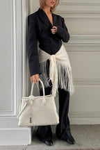 Isla Multi-Way Fringe Scarf
