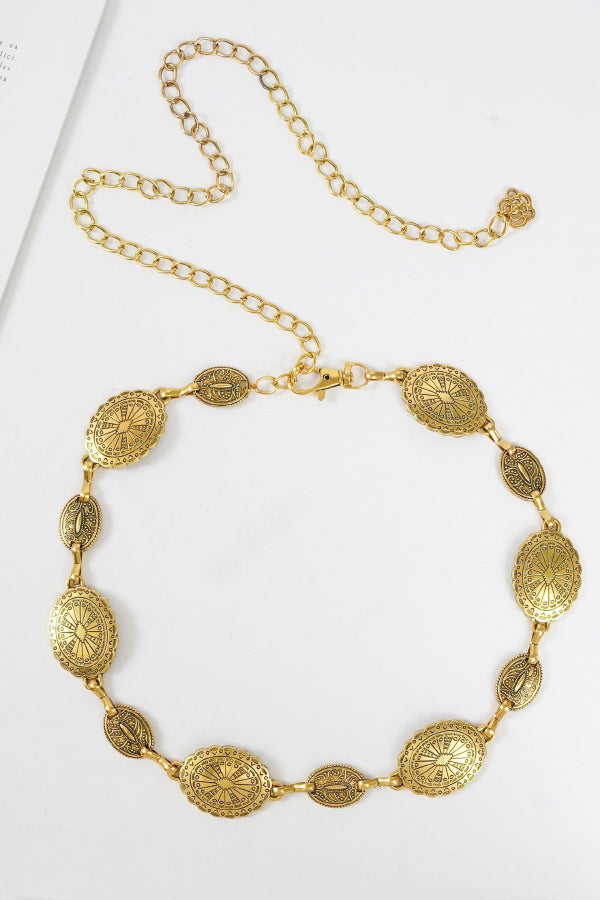 Bohemian Ethnic Style Metal Waist Chain
