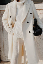 Double Breasted Slim Coat