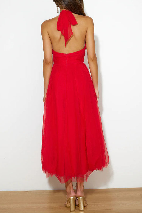Sofía Aesthetic Dress with Long Skirt Elevated Occasion Wear