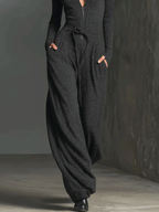 | Elegant Zipper Jumpsuit