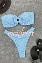 | Bandeau Bikini with Ring Neckline