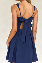 Sexy Elegant Butterfly Tie Spaghetti Strap Cocktail Dress