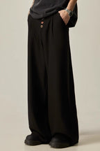 Vintage Relaxed Fluid Wide Leg Pants