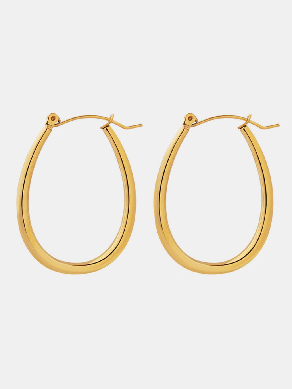 Titanium Steel Plated Earrings