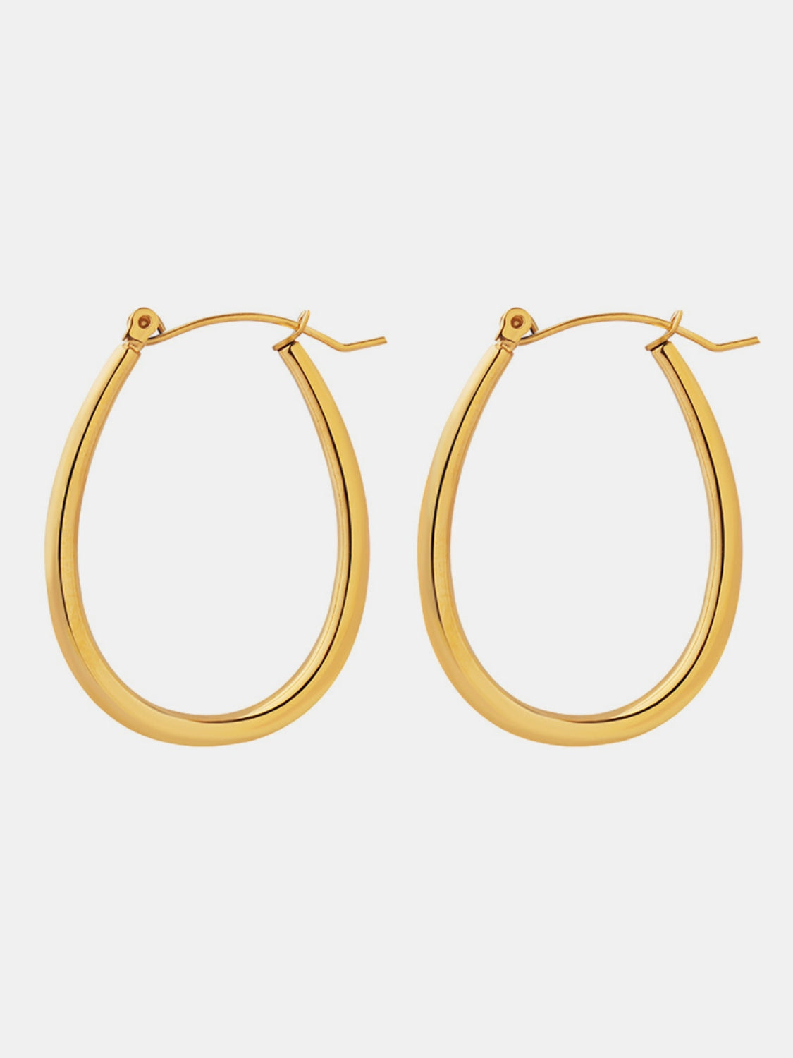 Titanium Steel Plated Earrings