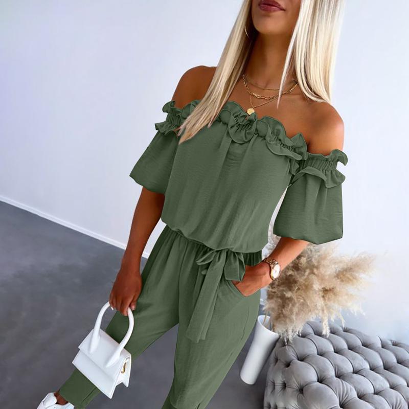 Elysia | Off Shoulder Jumpsuit