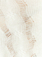 Cutout Baggy Knit Sweater