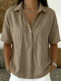 Mira | Collared Button Blouse