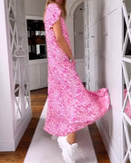 | V-Neck Maxi Dress