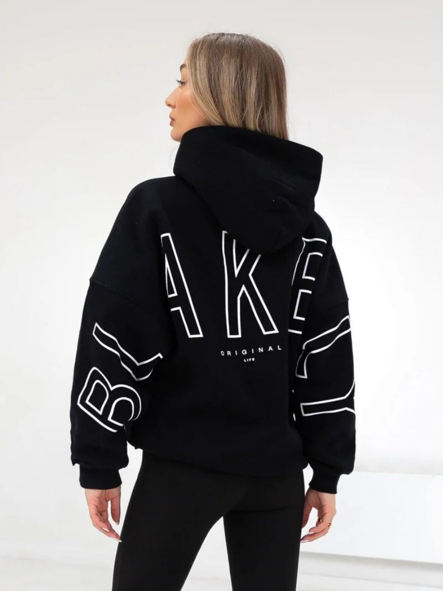 Autumn Women's Letter Hoodie Jackets