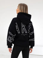 Autumn Women's Letter Hoodie Jackets