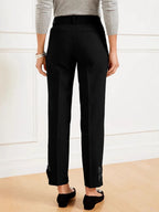 Minimal Elegant Sequin Blouse and Pants