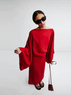 Gianna - Kimono Midi Dress