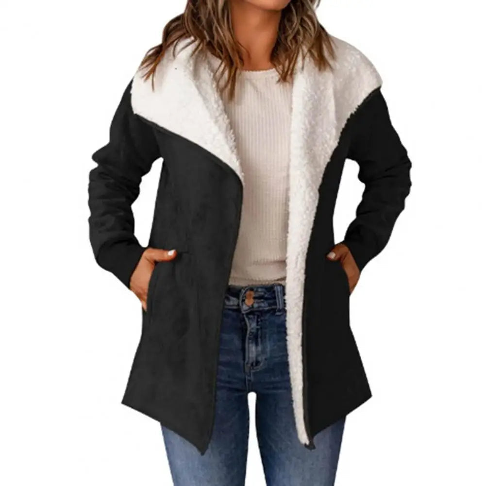 | Plush coat in winter color