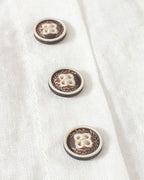 | Women’s Casual Blouse in Summer Fabric with Button Detail