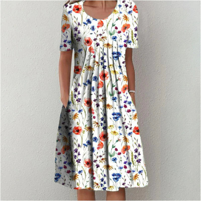 Patrizia Aesthetic Cotton Dress Evening Wear Edit