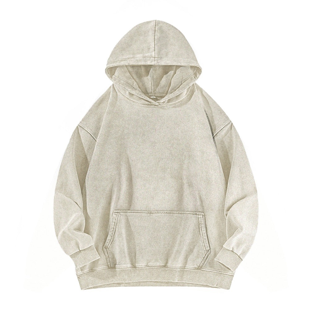 Washing The Hood Distressed Sweatshirt