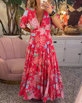 Sofia Exclusive Dress with Floral Enchantment Boutique Collection