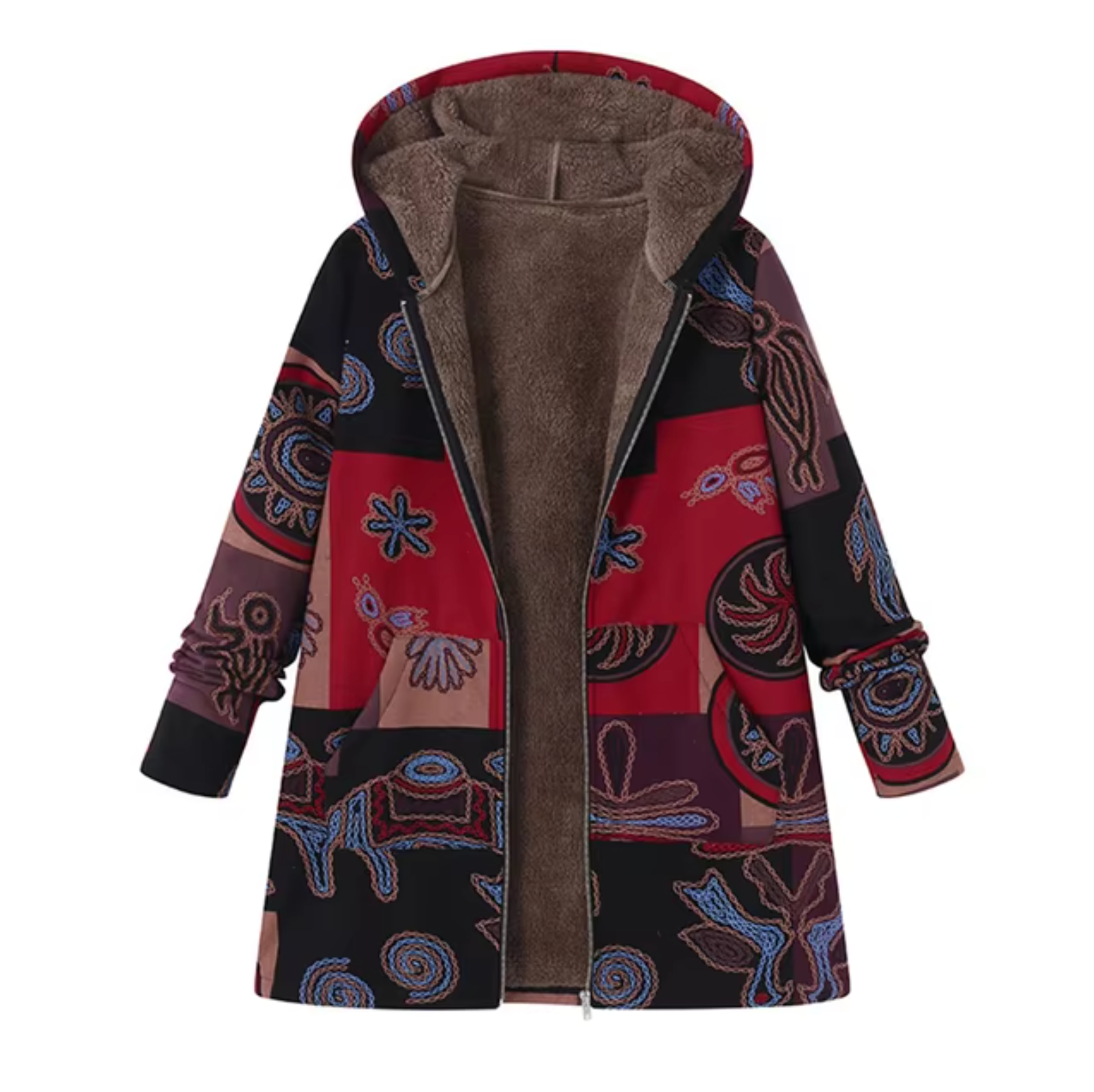 | Cotton winter jacket with hood