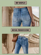 High Waist Stretch Jeans