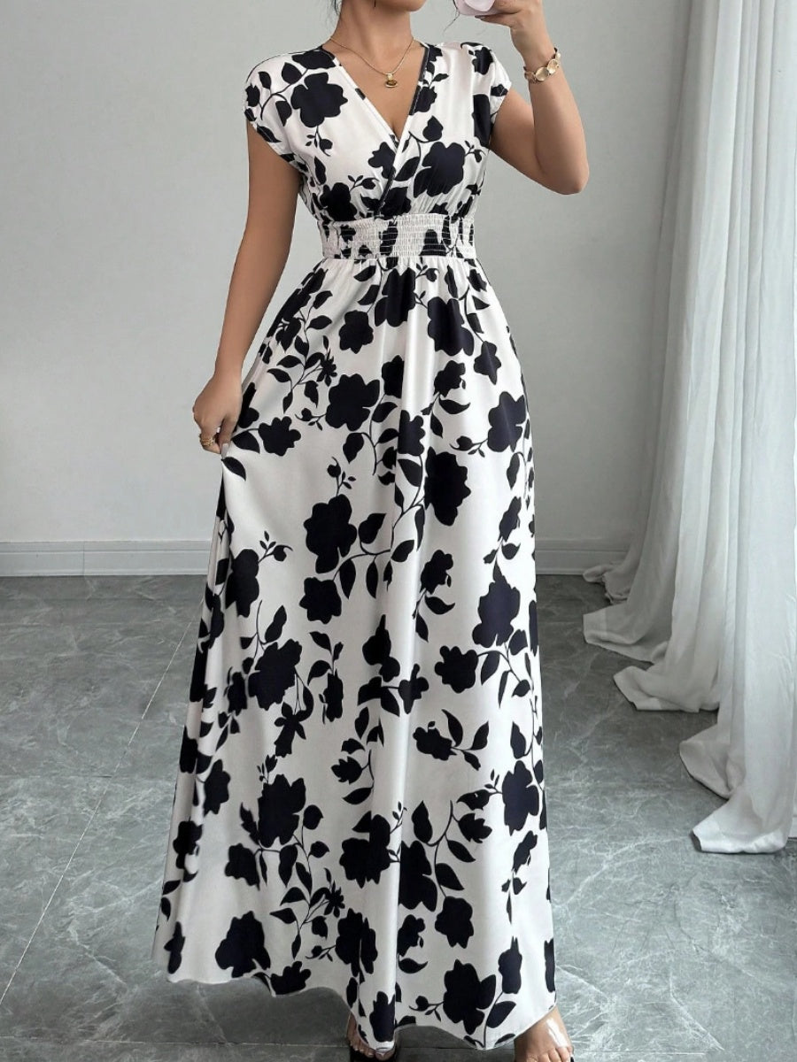 Hit Flowers Plants And Flowers Maxi Dresses