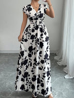 Hit Flowers Plants And Flowers Maxi Dresses
