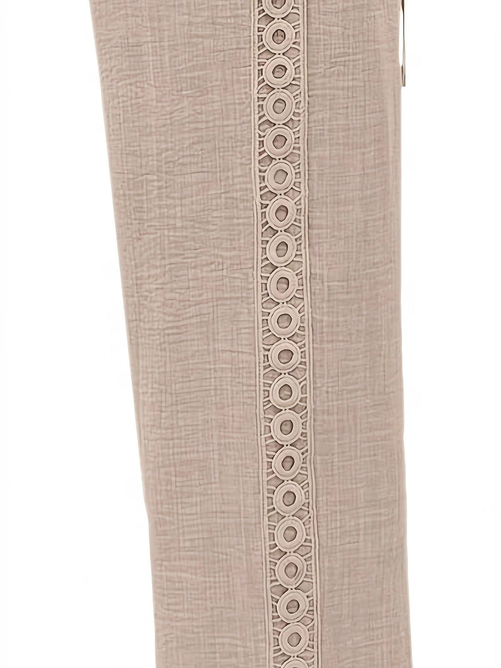 Side-trimmed Slanted Pocket Casual Trousers