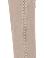Side-trimmed Slanted Pocket Casual Trousers