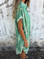 Cotton Linen Pocket Dress