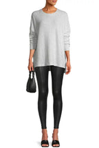 High Waist Faux Leather Full-length Leggings