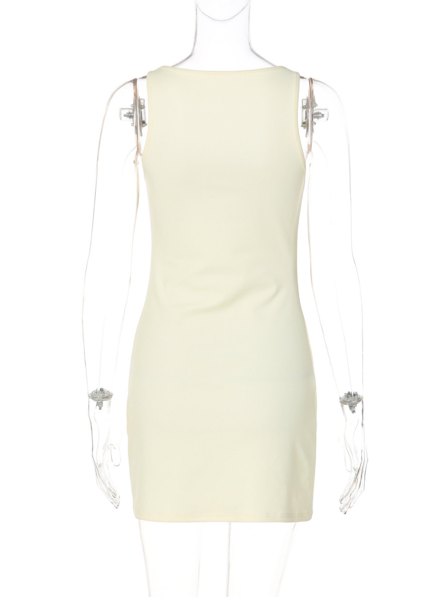 Slim Fit Hip Body Camisoles Mini&Short Dresses