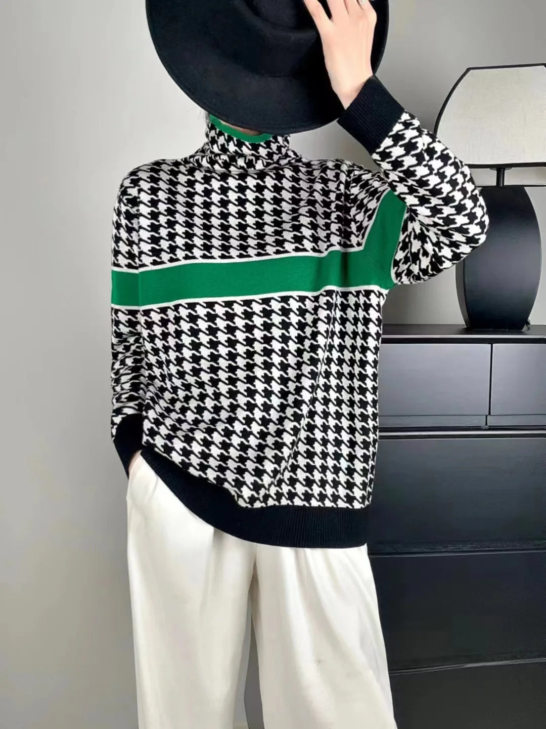 | Elegant turtleneck sweater