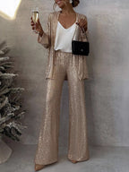 Sparkle Queen Blazer Pants Set