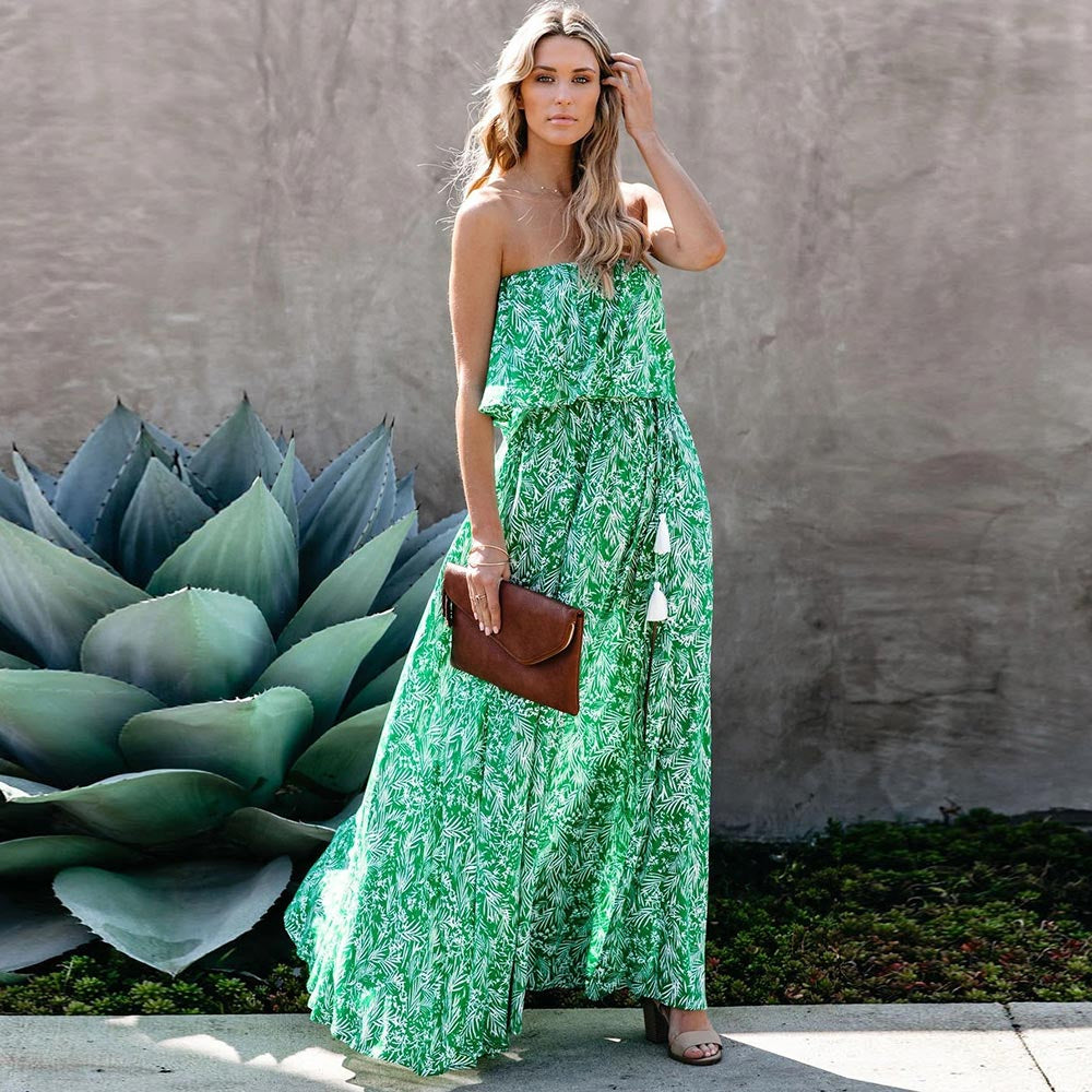Tatiana Effortless Strapless Maxi Dress Designer Edit