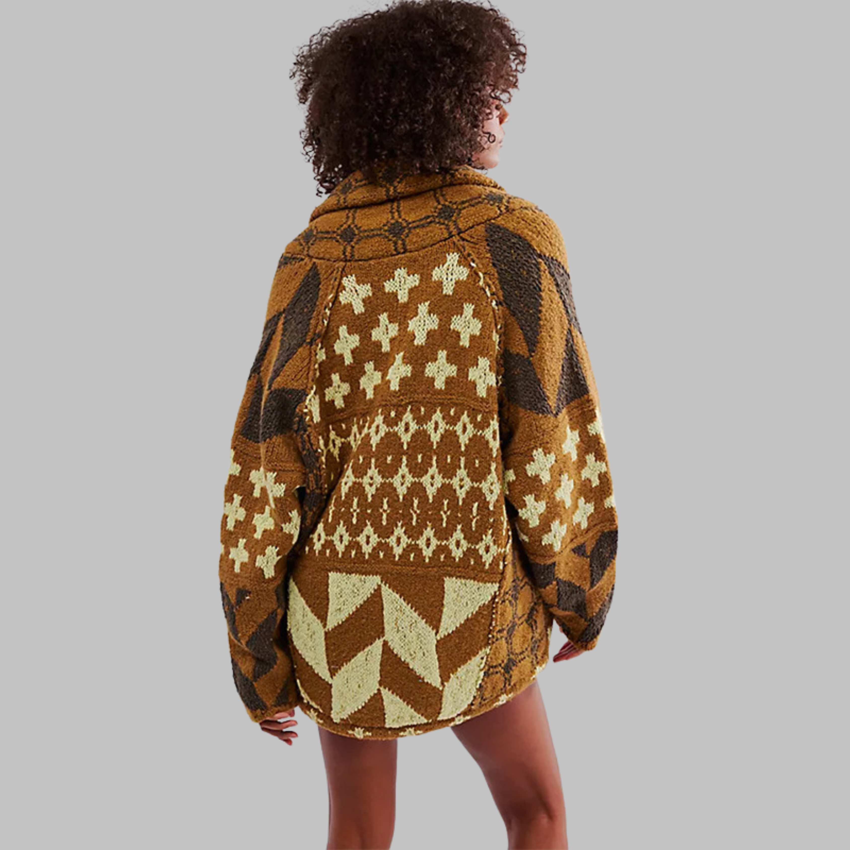 | Vintage Oversized Cardigan
