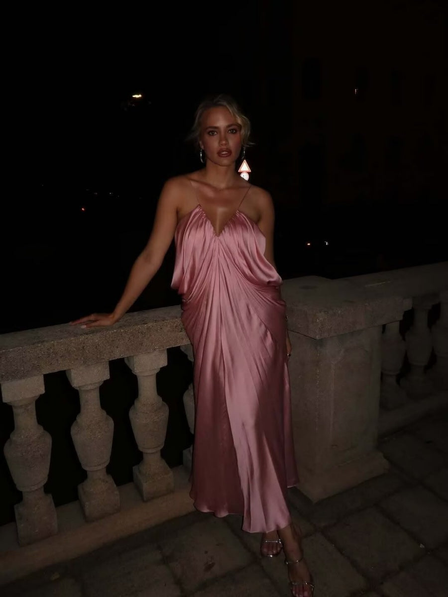 Loose-fit Lazy Extra Large Camisoles Maxi Dresses