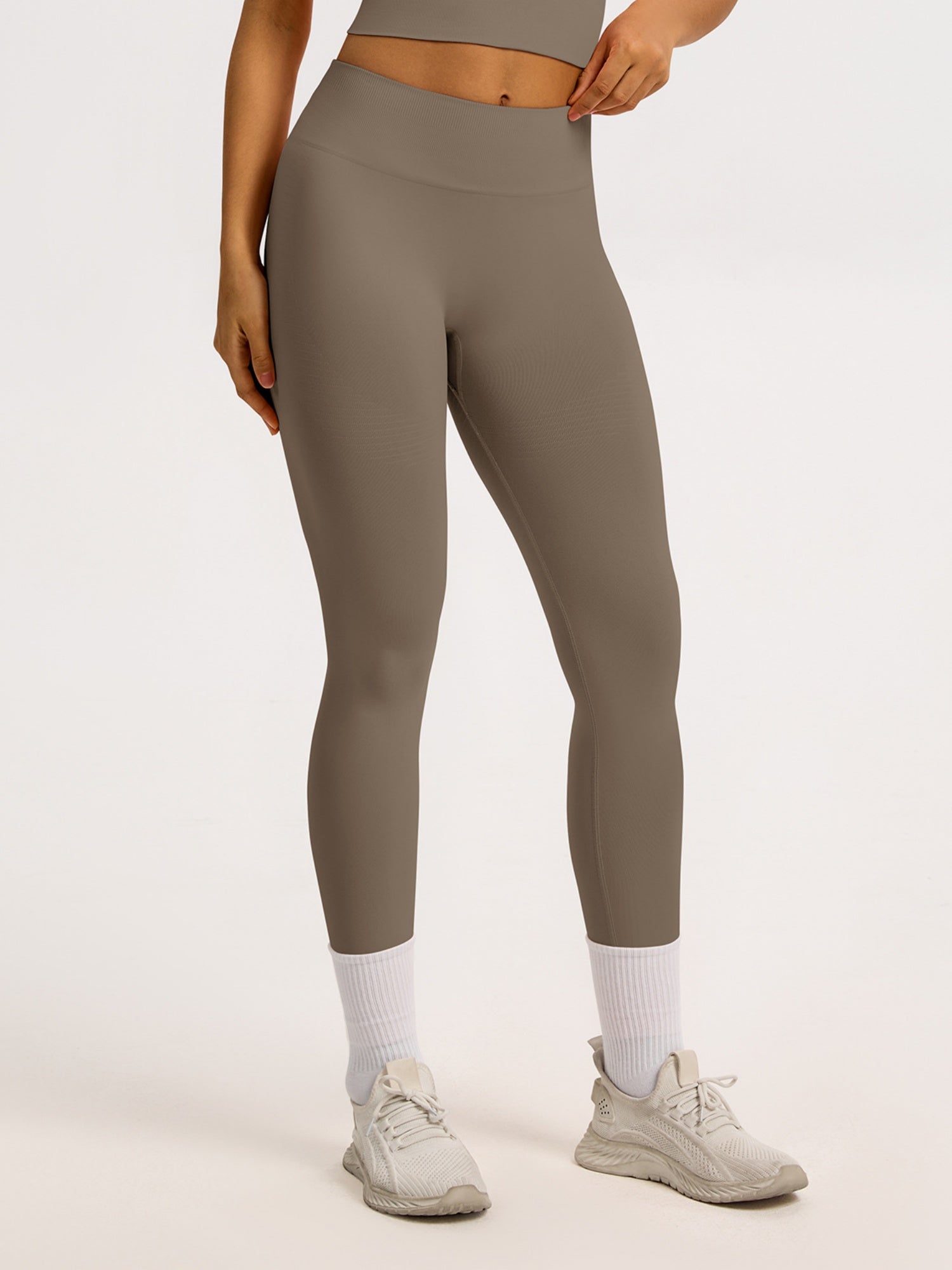 Threaded Waist Abdominal Tightening And Buttock Lifting Exercise And Fitness Yoga Pants