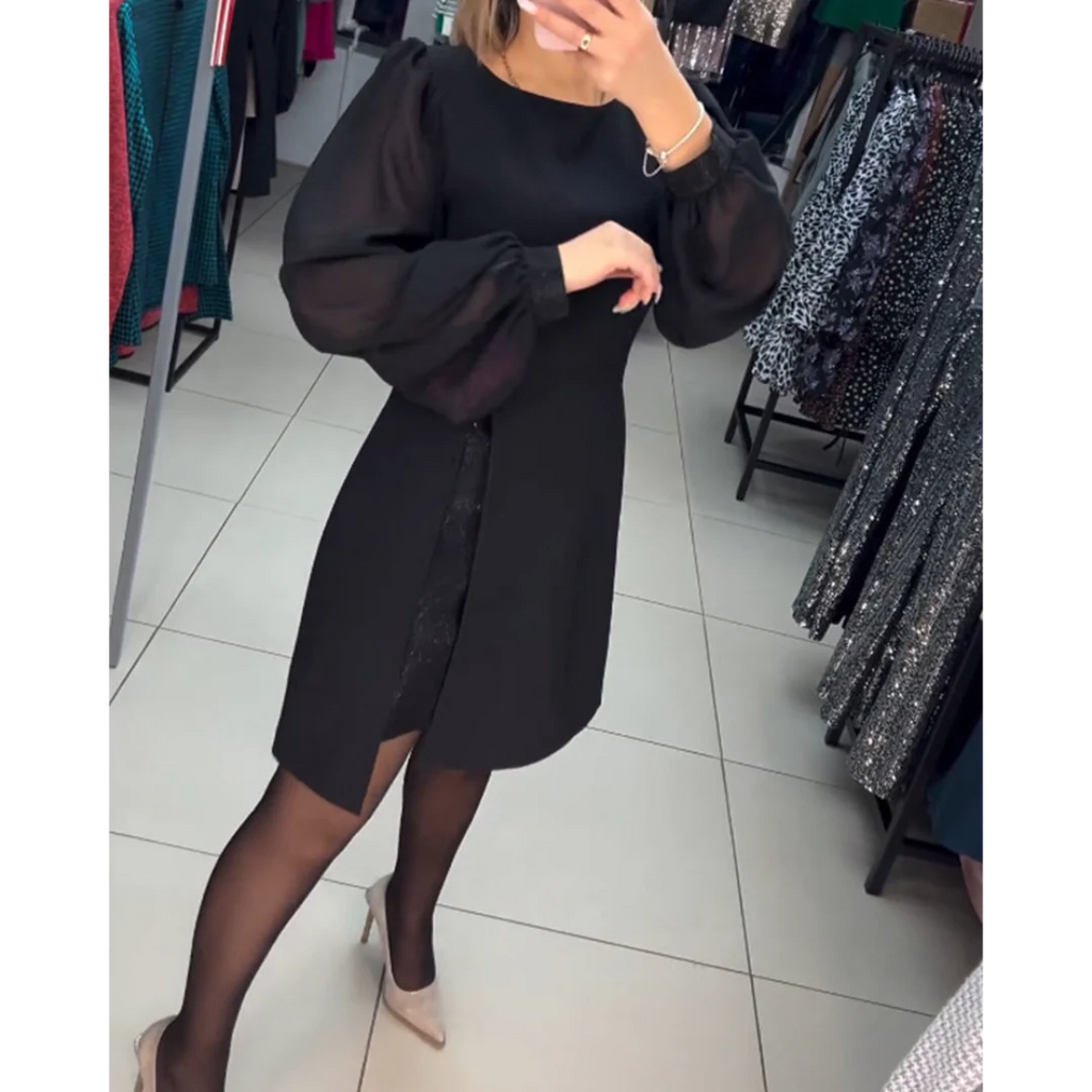 Francisca Aesthetic Plain Dress Evening Wear Edit