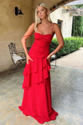 Sexy Solid Backless Spaghetti Strap Maxi Vacation Dress