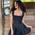 Fishbone Corset Dress for Women