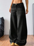 Loose Drape Boyfriend Jeans