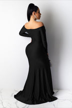 Long Sleeve Bodycon Maxi Dress