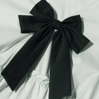 V Neck Bow Front Puff Sleeve Tiered Ruffle Pocket Babydoll Mini Dress