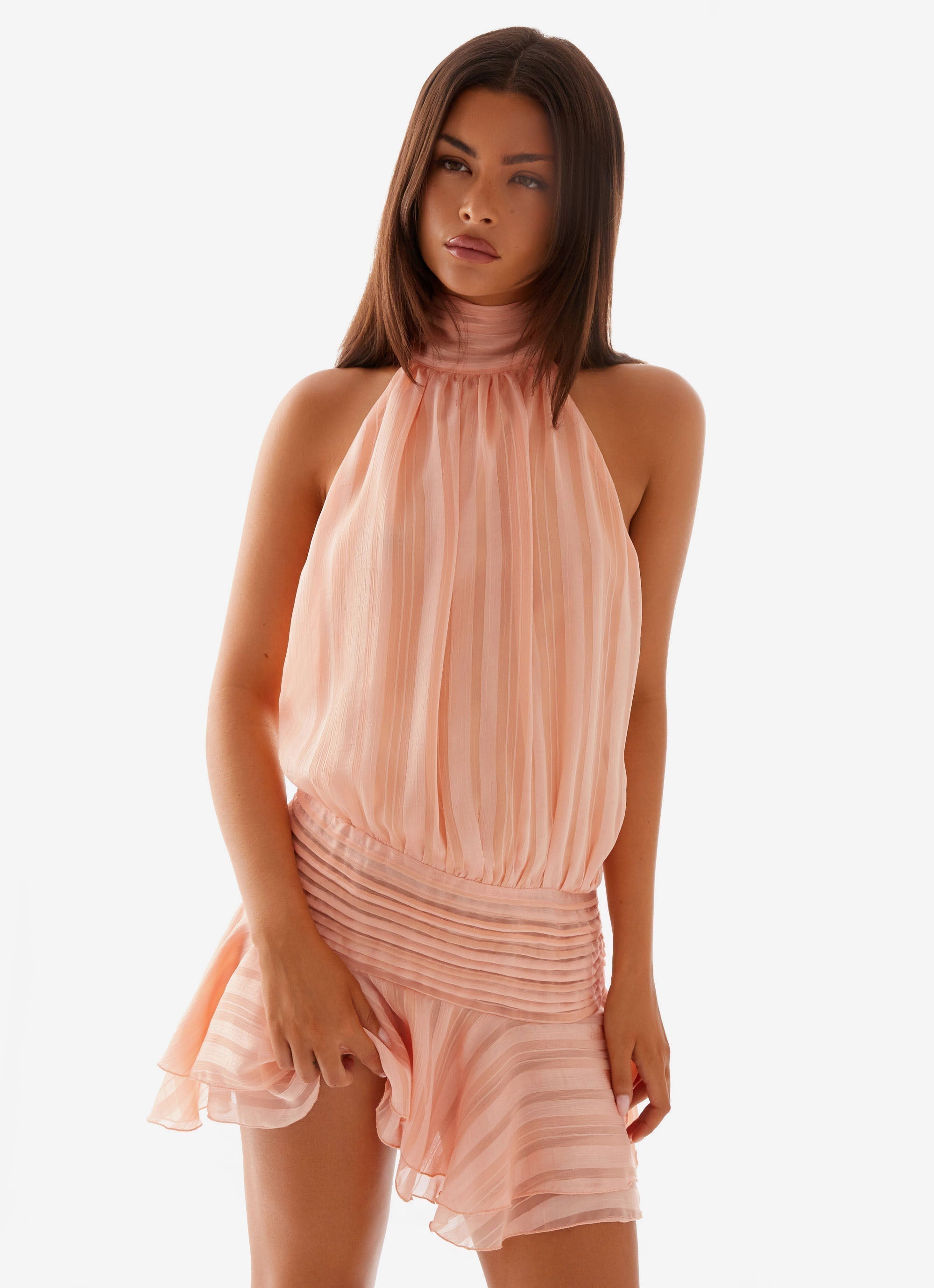 Amoura Elegant Mini Dress