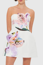 Seraphina  Lily Strapless Mini Dress